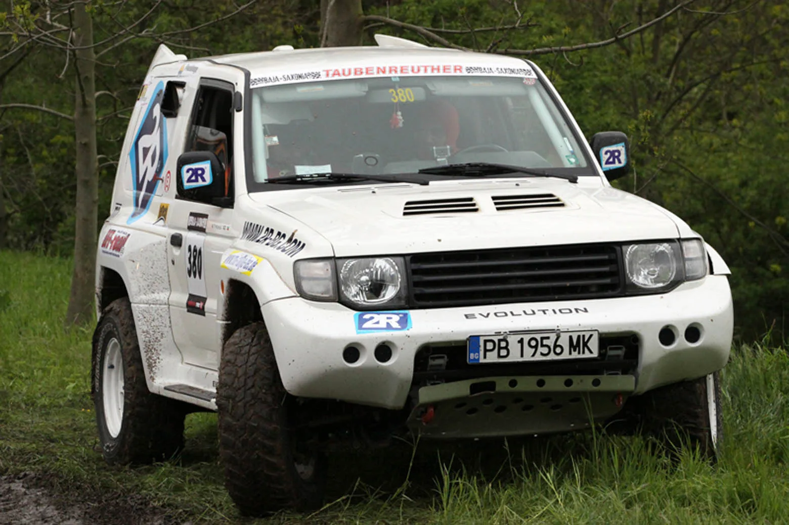 Mitsubishi Pajero Evolution – шампион на България за 2010 г. с екипаж Русев/Трифонов.